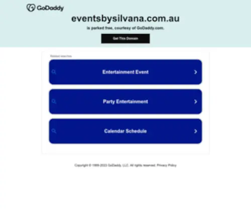 Eventsbysilvana.com.au(Eventsbysilvana) Screenshot