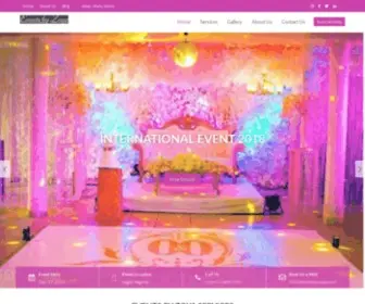 Eventsbyzoya.com(Just another WordPress site) Screenshot