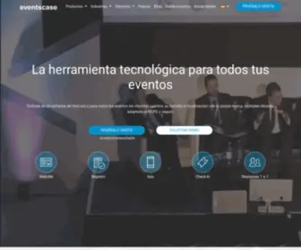 Eventscase.es(Software de gestión para eventos) Screenshot