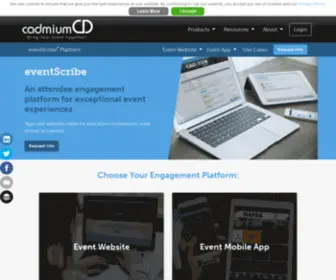 Eventscribeapp.com(Event Technology Made Easy) Screenshot