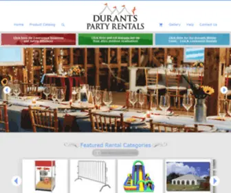 Eventsct.com(Durants Party Rentals) Screenshot