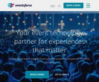 Eventsforce.com(Event Management Software Solutions) Screenshot