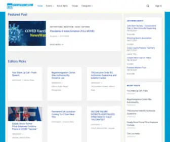 Eventsgizmo.com(Events Categories Action Alerts Featured Post Editors Picks) Screenshot