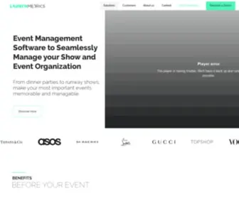 Eventsgps.com(Events Management Software) Screenshot