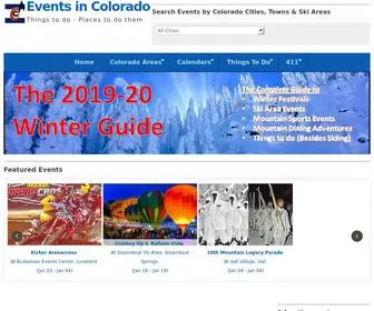 Eventsincolorado.com(Events in Colorado) Screenshot