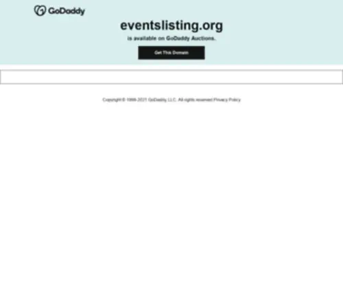 Eventslisting.org(Eventslisting) Screenshot