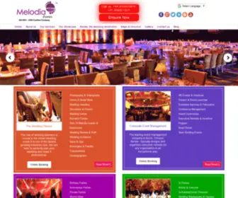 Eventsmanagementkerala.com(Wedding planners in Kerala) Screenshot