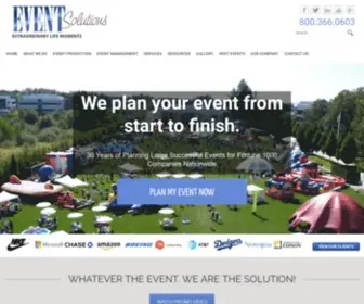 Eventsolutions.com(Event Production & Management Company Los Angeles) Screenshot
