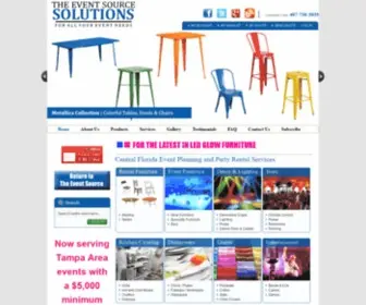 Eventsourcesolutions.com(Special Event & Party Rental Services in Orlando) Screenshot