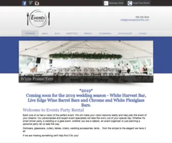 Eventspartyrental.com(Events Party Rental) Screenshot