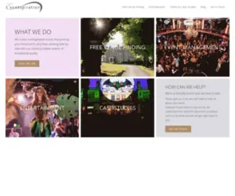 Eventspiration.com(What We Do) Screenshot