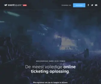 Eventsquare.co(Online tickets verkopen en toegangscontrole) Screenshot