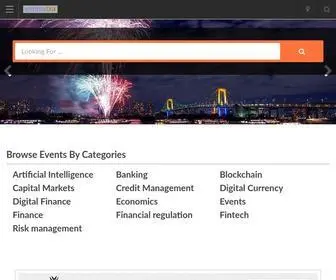 Eventstra.com(Financial Events) Screenshot