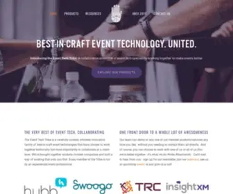 Eventtechtribe.com(Event Tech Tribe) Screenshot