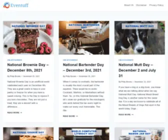 Eventuff.com(Events, Holidays, National and International Days) Screenshot