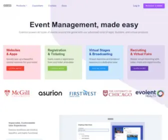 Eventus.io(Mobile Apps for Higher Ed) Screenshot