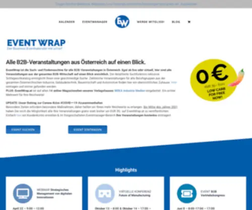 Eventwrap.at(Der Business) Screenshot