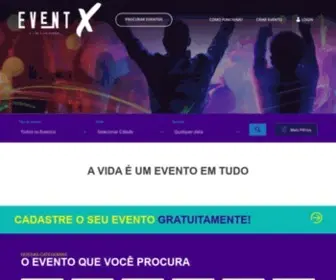 Eventx.com.br(A vida é um evento) Screenshot