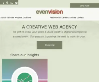 Evenvision.com(Digital Solutions) Screenshot