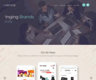 Evenzia.com(Digital Marketing Agency in Cyprus) Screenshot