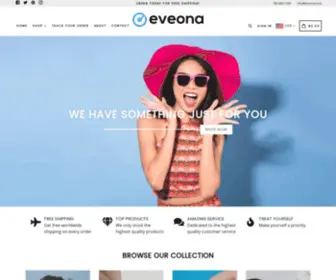 Eveona.com(Shop With Guaranteed Satisfaction) Screenshot