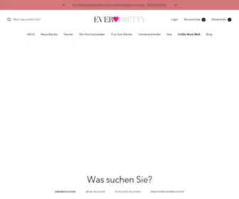 Ever-Pretty.de(Schöne & erschwingliche kleider) Screenshot
