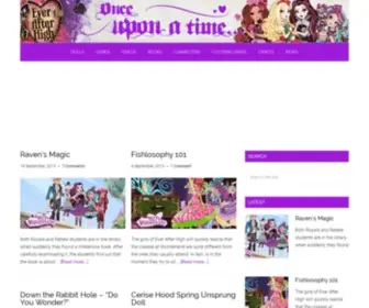 Everafter-High.com(Ever After High) Screenshot