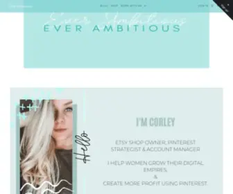 Everambitiousbrand.com(Ever Ambitious) Screenshot