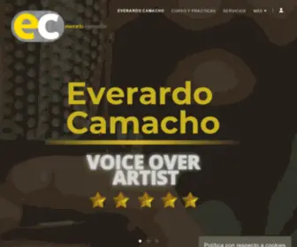 Everardoradio.com(Everardo Camacho Locutor) Screenshot