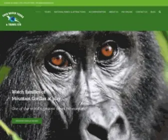 Everbased.com(Uganda safaris and tour adventures) Screenshot