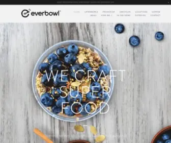 Everbowl.com(Acai Bowl Restaurant) Screenshot