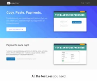 Everbutton.com(Easy payment buttons for any website. Creating buttons) Screenshot