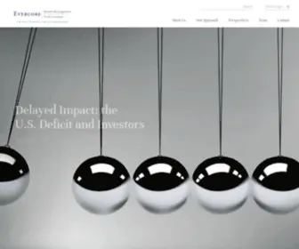 Evercorewealthmanagement.com(Evercore) Screenshot