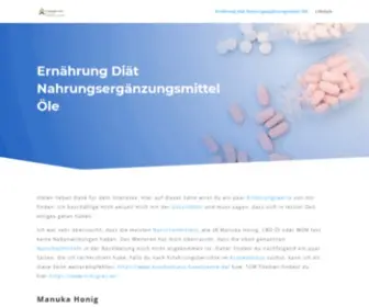 Everdine.de(Ernährung Diät Nahrungsergänzungsmittel Öle) Screenshot