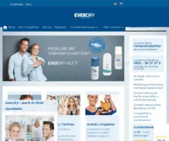 Everdry.de(Everdry Produkte) Screenshot