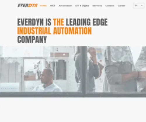 Everdyn.com(EVERDYN Leaders in Aveva integration) Screenshot