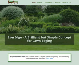 Everedge.ie(EverEdge flexible steel lawn edging) Screenshot