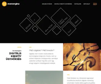Everengine.com(Design, film, print, it, new media, event marketing) Screenshot