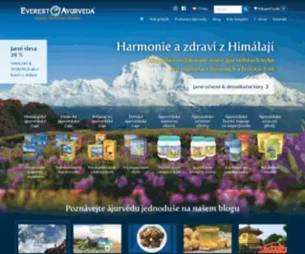 Everest-Ayurveda.cz(Everest Ayurveda) Screenshot