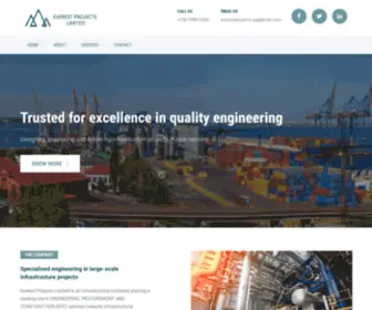 Everest-Projects.com(Everest Projects Limited) Screenshot