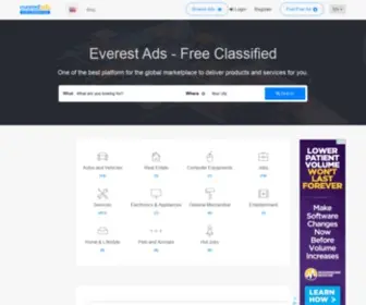 Everestads.com(Everest Ads) Screenshot