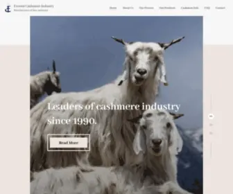 Everestcashmere.com(Nepal Cashmere) Screenshot