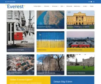 Everestegitim.com(Yurtdışı eğitim) Screenshot