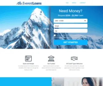 Everestloans.co(everestloans) Screenshot