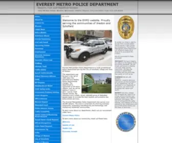 Everestmetropolice.org(Everest Metro Police) Screenshot