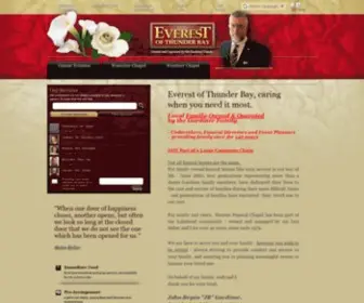 Everestofthunderbay.com(Everest of Thunder Bay) Screenshot