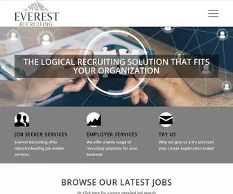 Everestrecruiting.com(Everest Recruiting) Screenshot