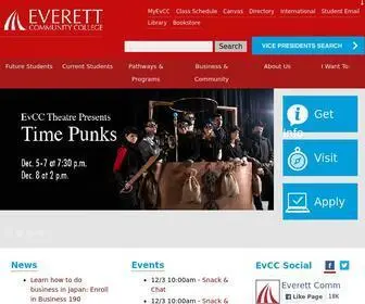 Everettcc.edu(Everett Community College) Screenshot