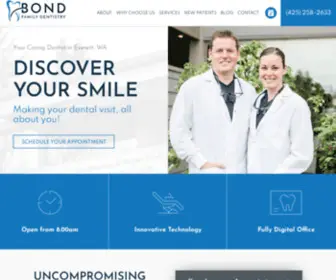 Everettdentist.com(Dentists in Everett) Screenshot