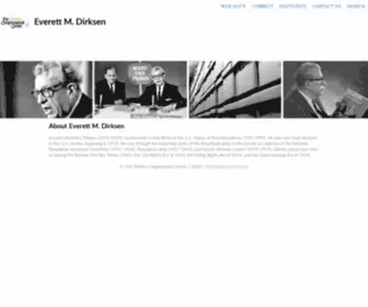 Everettdirksen.name(Everett M) Screenshot